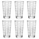 Jogo 6 Copos 375ml Long Drink Cube Bormioli Rocco Em Vidro